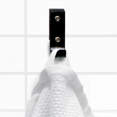 suicide preventive hook with white towel