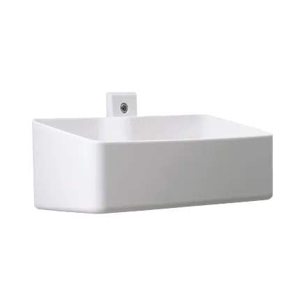 Strong and durable suicide preventive shower shelf
