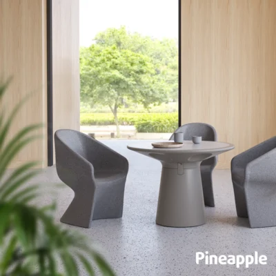 RYNO pelarbord, viktat 7 RYNO pedestal table weighted 800x800