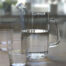 Table setting with transparent safe and durable water pitcher