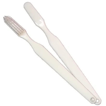 Secure and flexible toothbrush, full handle